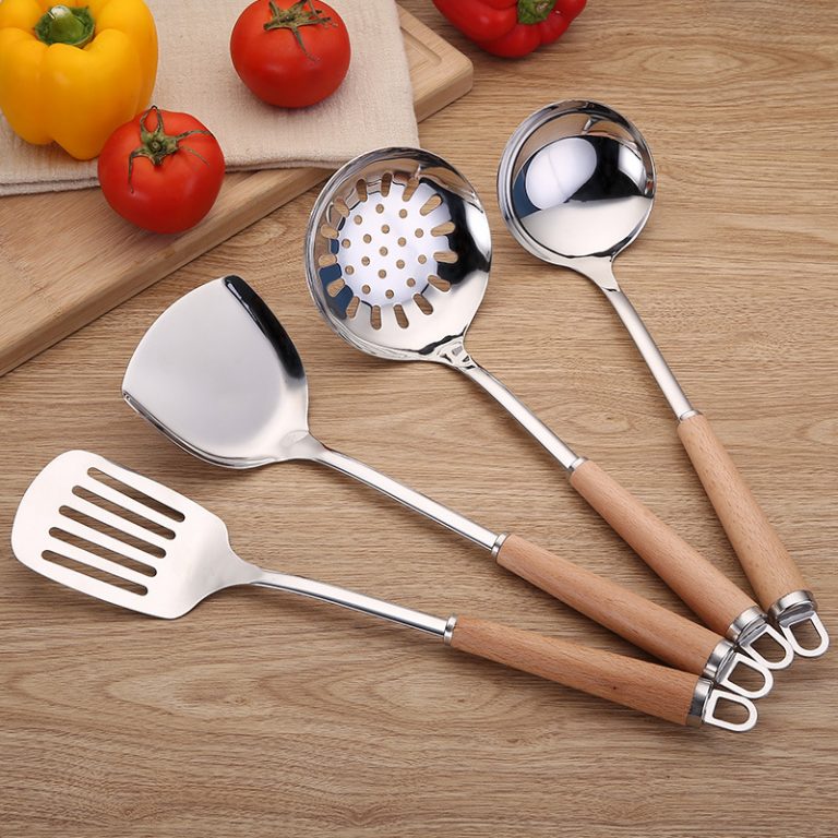 Beech handle utensils supplier Utensil Manufacturers