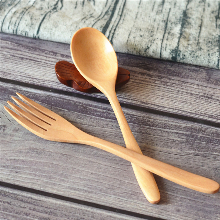 Samak wooden spoon and fork set Utensil Manufacturers