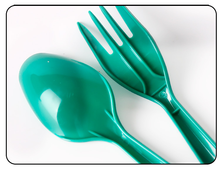 Green plastic cutlery supplier Utensil Manufacturers