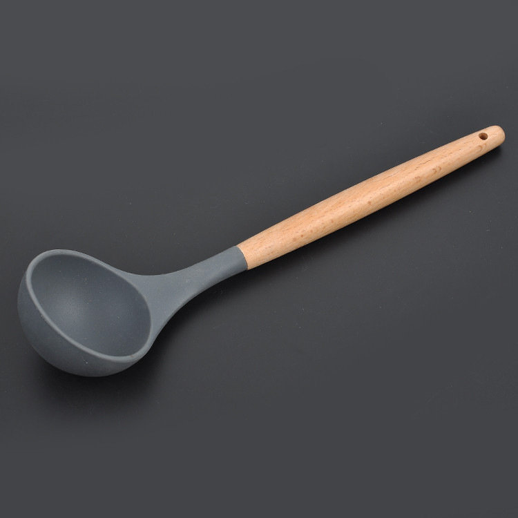 Gray silicone utensil set Utensil Manufacturers